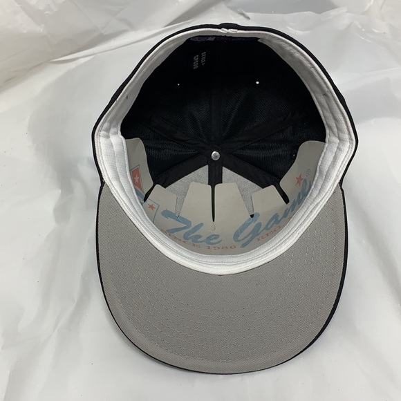 THE Game Pro Black Fitted Baseball Cap Dordt University Size 7-1/8 - Picture 6 of 7